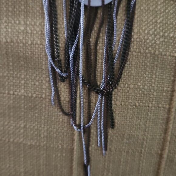 Catherine Malandrino Black and Silver Brooch - Picture 3 of 5